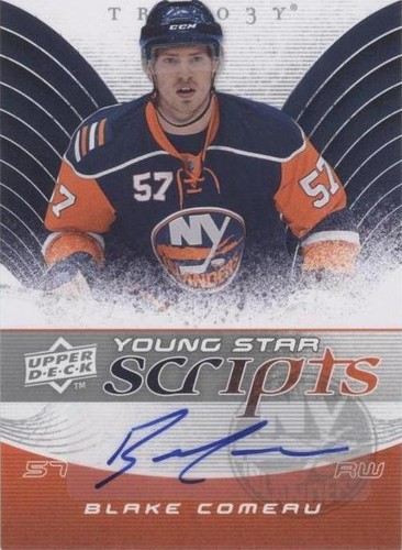 2008-09 Upper Deck Trilogy - Blake Comeau #YS-BC