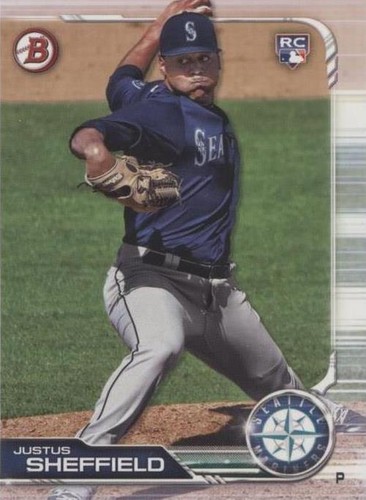 2019 Bowman - Justus Sheffield #12