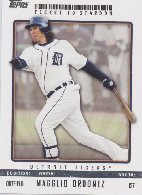 2009 Topps Ticket To Stardom - Magglio Ordonez #127