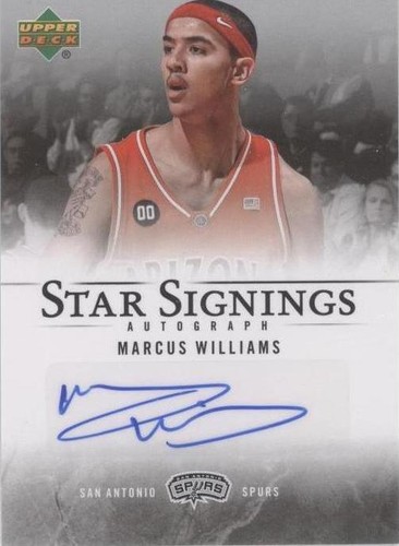 2007-08 Upper Deck - Marcus Williams #SS-MW