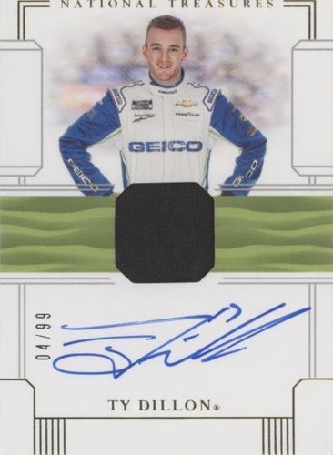 2020 Panini National Treasures - Ty Dillon #FS-TD