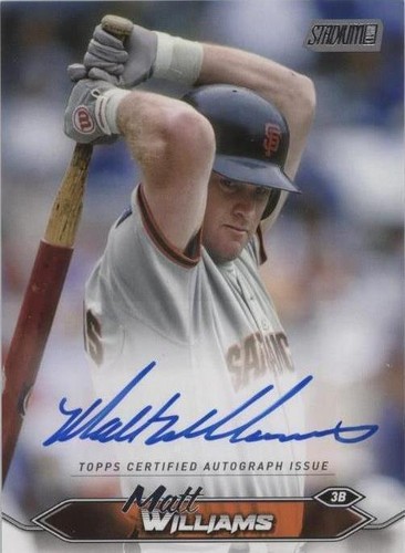 2024 Topps Stadium Club - Matt Williams #SCBA-MWI
