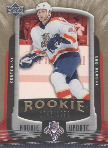 2005-06 Upper Deck Rookie Update - Rob Globke #136