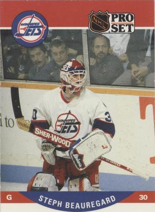 1990-91 Pro Set - Stephane Beauregard #648