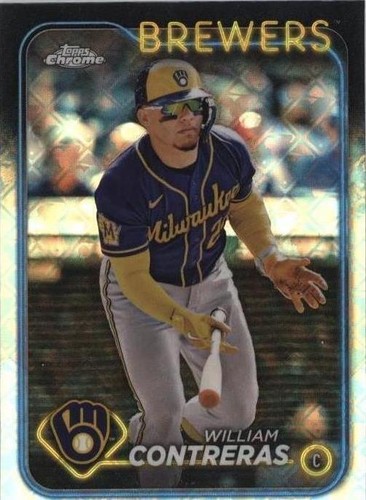 2024 Topps Chrome Logofractor Edition - William Contreras #24