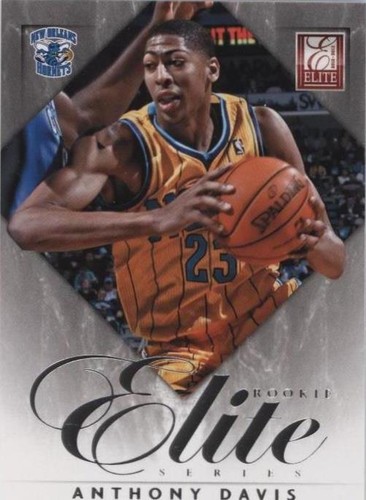 2012-13 National Treasures ANTHONY DAVIS Rookie Auto # /25