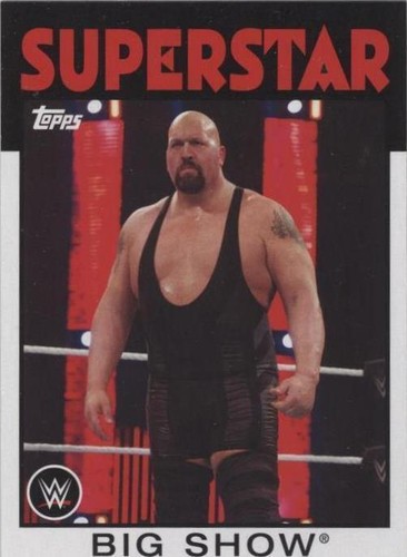 2016 Topps Heritage WWE - Big Show #4