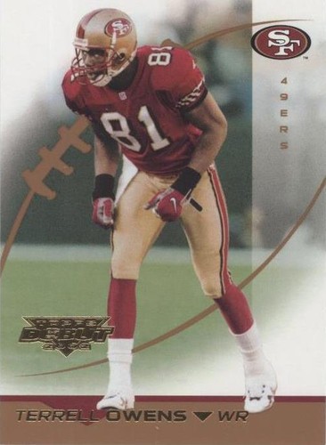 2002 Topps Debut Terrell Owens #33