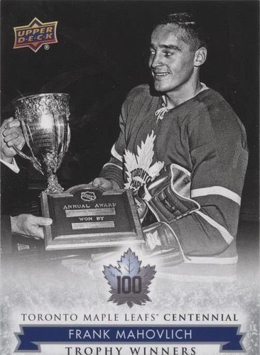 2017 Upper Deck Toronto Maple Leafs Centennial - Frank Mahovlich #115