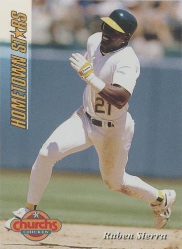 1994 Church's Chicken Hometown Stars - Ruben Sierra #3