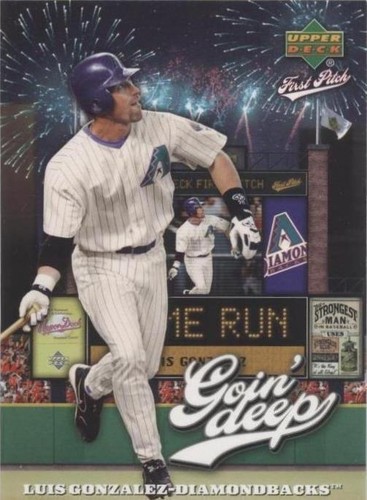 2006 Upper Deck First Pitch - Luis Gonzalez #GD-21