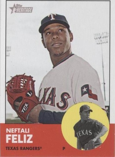 2012 Topps Heritage - Neftali Feliz #423
