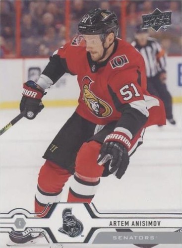 2019-20 Upper Deck - Artem Anisimov #286