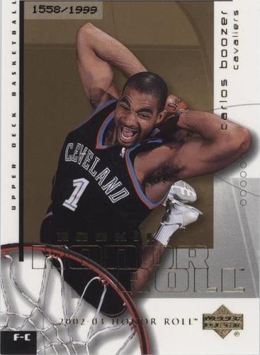 2002-03 Upper Deck Honor Roll - Carlos Boozer #123