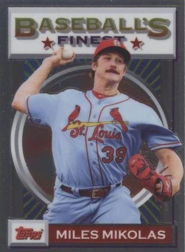 2020 Topps Finest Flashbacks - Miles Mikolas #189