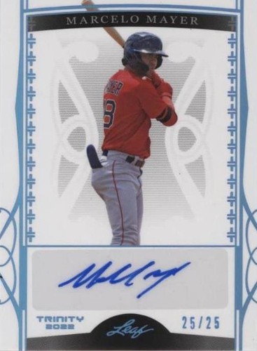 2022 Leaf Trinity - Marcelo Mayer #BA-MM7