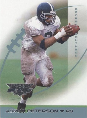 2002 Topps Debut Adrian Peterson #186