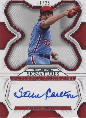2023 Panini National Treasures - Steve Carlton #S-SC