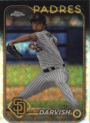2024 Topps Chrome Logofractor Edition - Yu Darvish #237