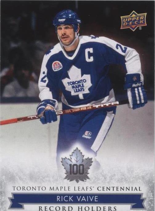 2017 Upper Deck Toronto Maple Leafs Centennial - Rick Vaive #142