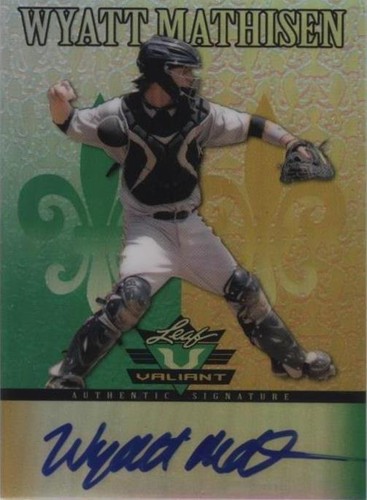 2012 Leaf Valiant - Wyatt Mathisen #VA-WM1