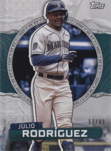 2023 TOPPS WBC IMAGE VAR-GOLD RAINBOW FOIL #59 JULIO
