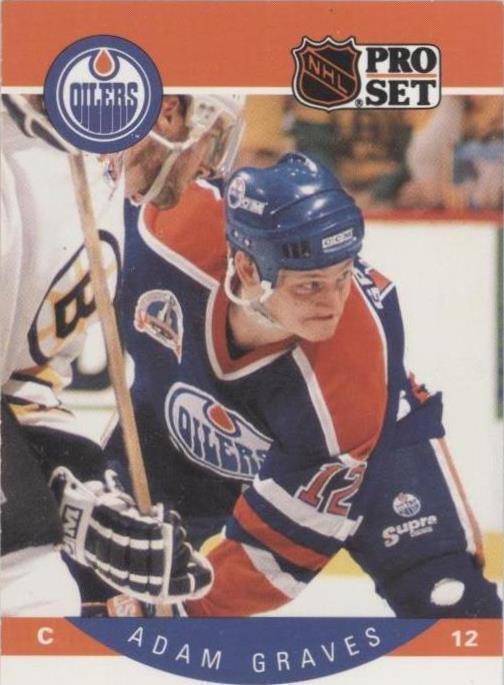 Juego profesional 1990-91 - Adam Graves #84