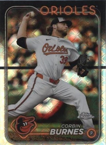 2024 Topps Chrome Logofractor Edition - Corbin Burnes #3