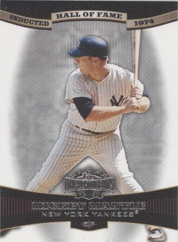 2006 Topps Triple Threads - Mickey Mantle #56