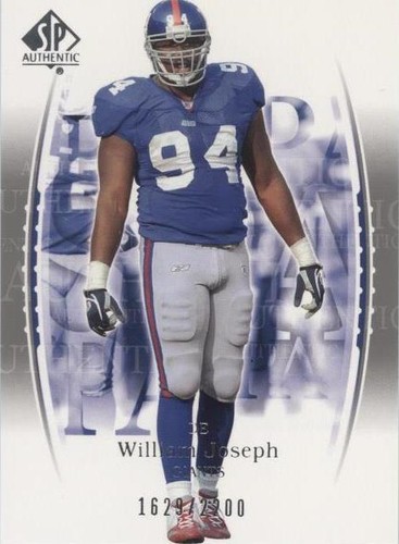 2003 SP Authentic William Joseph #99