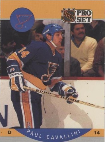 1990-91 Pro Set - Paul Cavallini #262