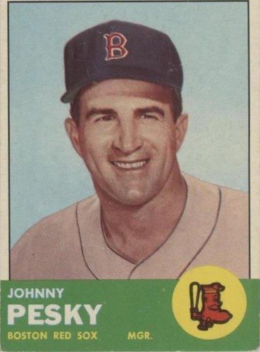 1963 Topps - Johnny Pesky #343