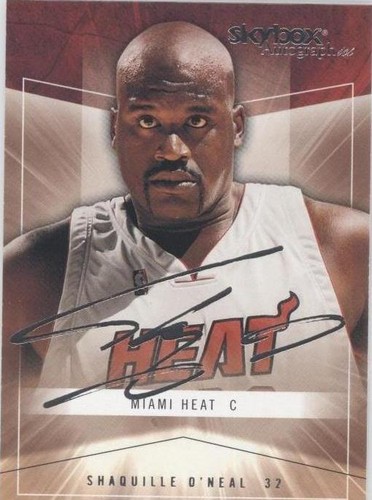 NBA シャキールオニール　Shaquille O'Neal SHAQ HEAT SHAQUILLE O'NEAL 8X10 PHOTO MIAMI HEAT BASKETBALL NBA SHAQ