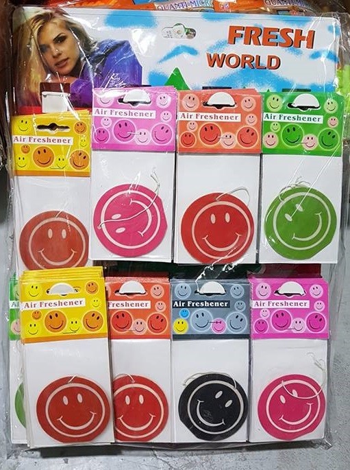 Set 160 Pezzi Profumatore Profumo Deodorante Interni Auto Smile Fragranze dfh