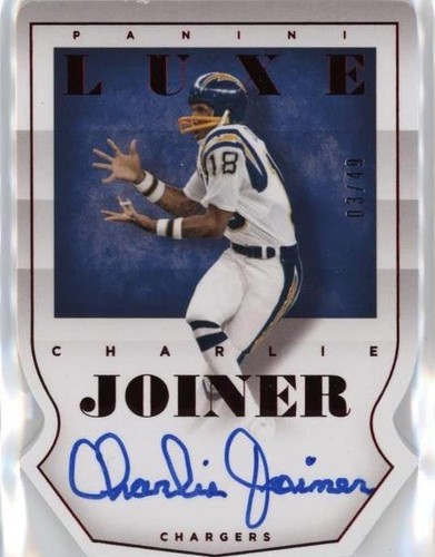2015 Panini Luxe Charlie Joiner #DC-CJ