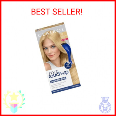 Clairol Root Touch-Up by Nice'n Easy Permanent Hair Dye, 10 Extra Light Blonde H