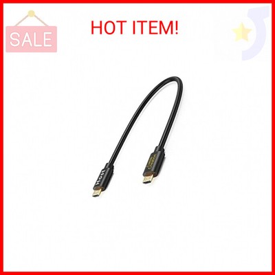 CableCreation Short Micro USB to Micro USB OTG Cable 8inch, Micro USB Male to Mi