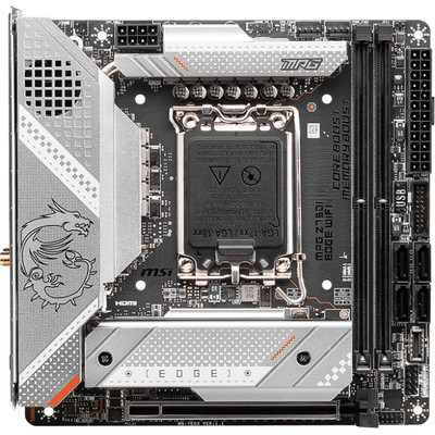 MSI - MPG Z790I EDGE WIFI (Socket LGA 1700) Intel Z790 Mini-ATX DDR5 Wi-Fi 6E