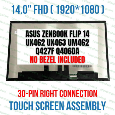 ASUS Zenbook Flip Q427F 14.0'' FHD IPS LCD Display Touch Screen B140HAN03.2