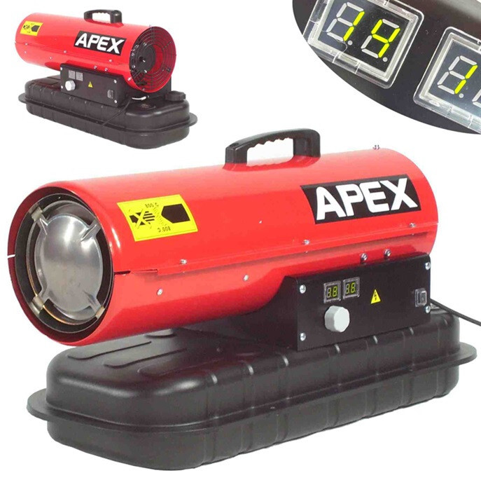 Heizkanone 20kw Digital Bauheizer Diesel HeizgeblÃ¤Se ÃLheizgerÃ¤T Bautrockn 56219