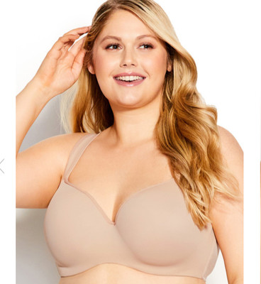 NEW - AVENUE Basic Balconette Bra Natural/Nude (Beige) US 48D  | UK 48D