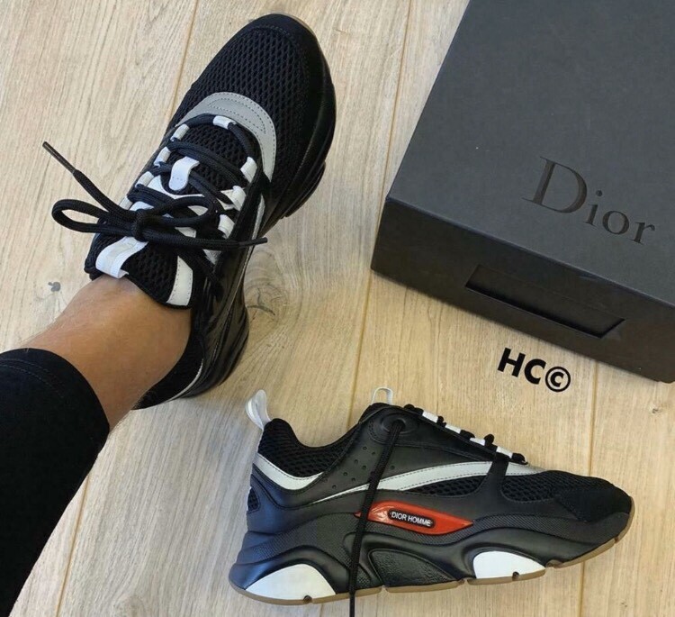dior chunky trainers