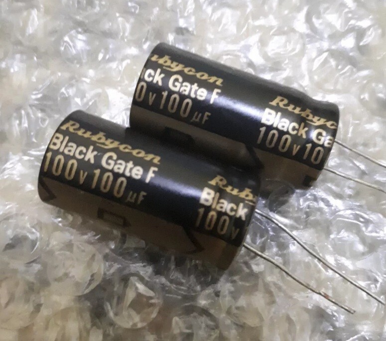 Rubycon blackgate コンデンサー 100V 220μF セット Rubycon blackgate コンデンサー 100V 220μF セット Yahoo