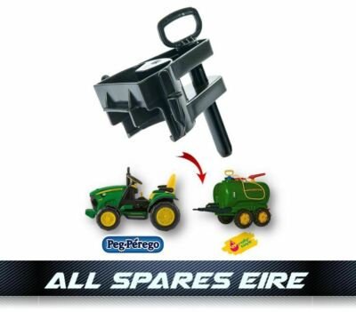 PEG PEREGO TO ROLLY TOYS HITCH ADAPTER JOHN DEERE GROUND FORCE TRACTOR & MORE