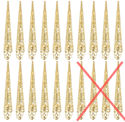 Bagues griffes gothiques Lurrose pour bouts de doigts – Alliage Halloween