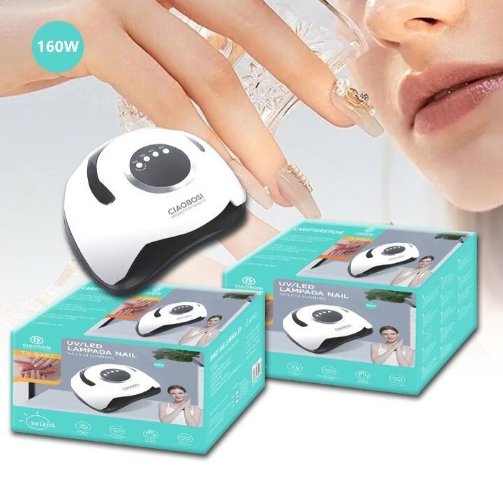 Lampada Uv Led 160w Fornetto Per Ricostruzione Unghie Gel Smalto Tx-8487 linq