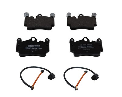 WARNKONTAKT VORNE+HINTEN VW TOUAREG 7L BJ 02-10 SATZ BREMSBELÄGE