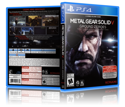 値下げ‼️PS4  メタルギア  ベイカバー METAL GEAR SOLID V GROUND ZEROS PS4 FOX EDITION HDD BAY
