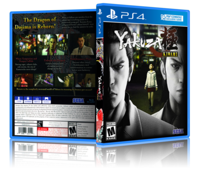Yakuza Kiwami - Replacement PS4 Cover and Case. NO GAME!! | eBay
