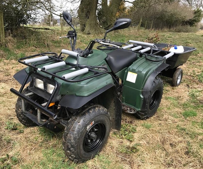 Farm Quad Yamaha Bear Tracker 250cc 2003 in Consett, County Durham